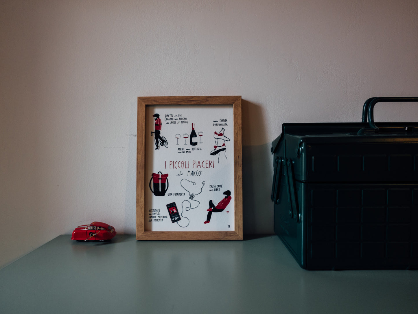 Piccoli Piaceri • illustrazione personalizzata